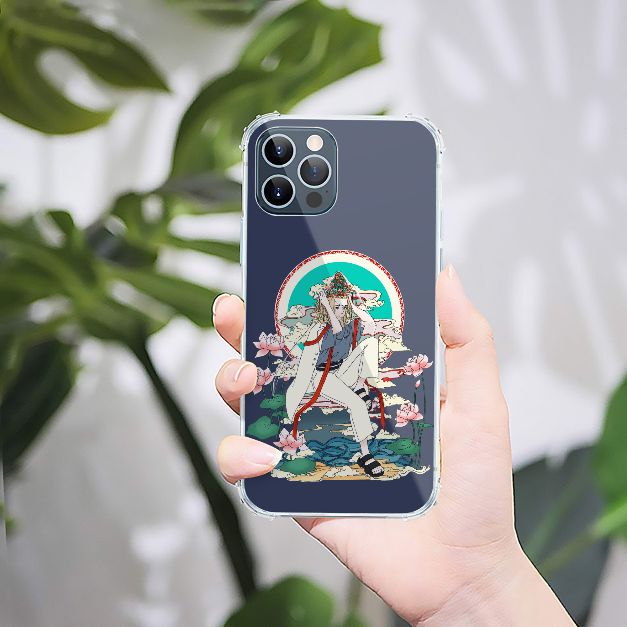 （画像用） 東京リベンジャーズ Tokyo Revengers 【iPhone 12シリーズ対応】透明スマホケース（クリアソフトケース）